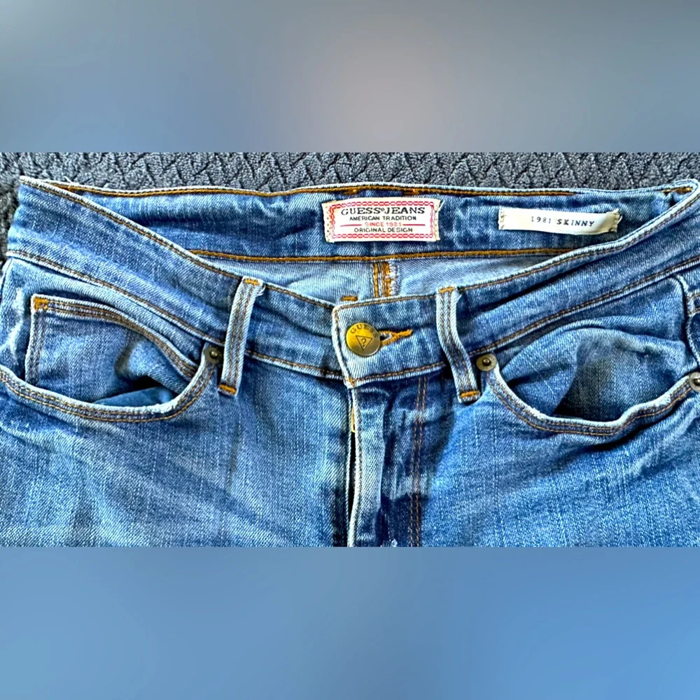 1981 High Rise Skinny Jeans In Ace High Wash - Picture 4 of 6